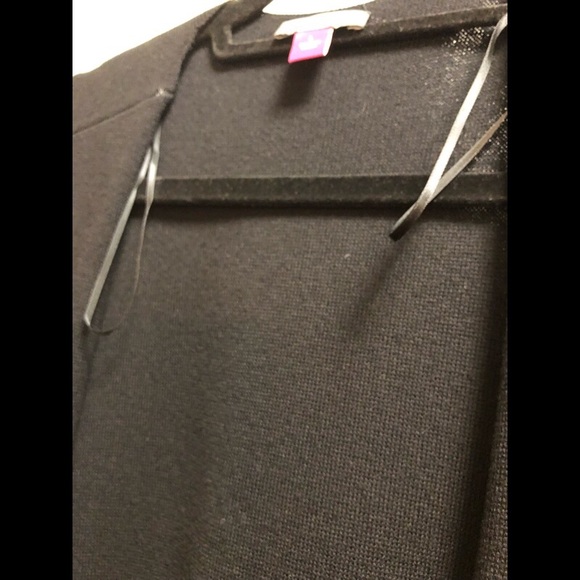 Vince Camuto Stripe Open Front Vest - Picture 3 of 6